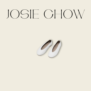 JOSIE CHOW【巨舒服百搭】夏季复古浅口平底鞋一脚蹬单鞋TR483012