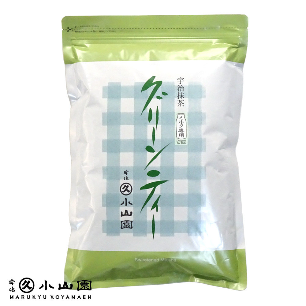 日本宇治丸久小山园正品抹茶粉加糖拿铁牛奶饮料咖啡专用冰淇淋