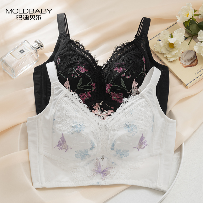 全罩杯防走光内衣女收副乳调整型