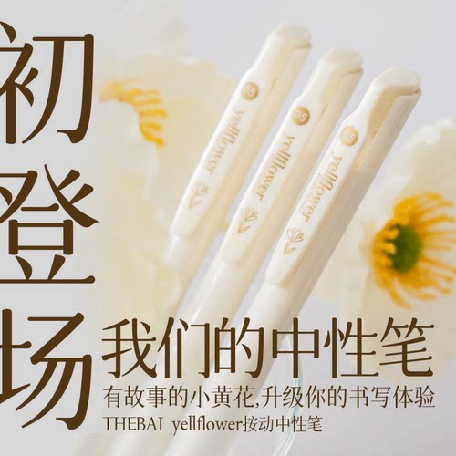 THEBAI颜值与速干结合的中性笔