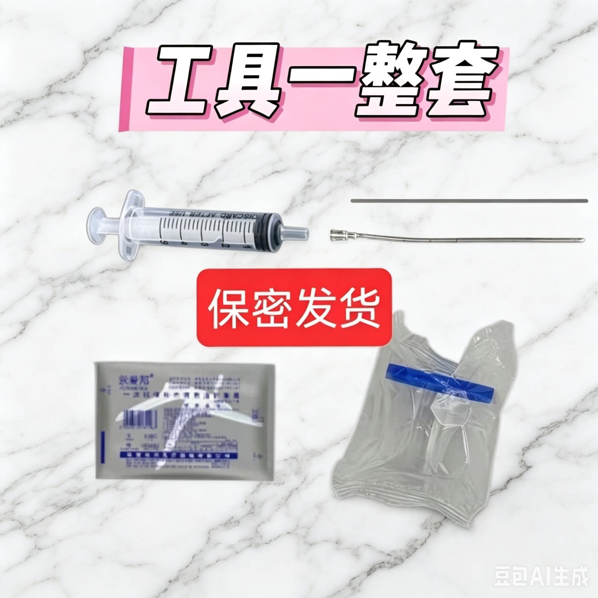 SP加长家用人工授精助孕套餐注射器助孕器受孕纯天然