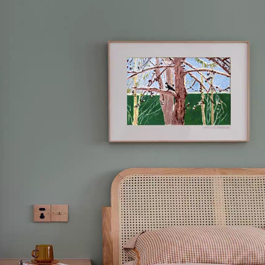 吴小鱼艺术家原创油画棒原画