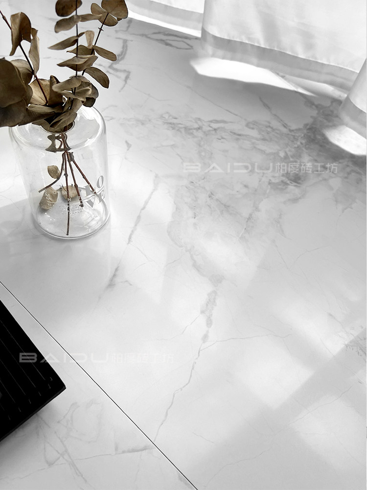 柏度柔光寒江雪瓷砖煅光肌肤釉地砖600x1200厨房洗手间厨卫墙砖