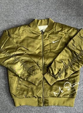 NIKE耐克 女子拉链休闲两面穿运动休闲棒球服夹克外套DV7877-307