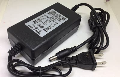 开关电源适配器DC24V2A DC24V2000MA 4.0*1.7的内插头4.8*1.7