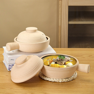 啫啫煲煤气灶明火专用砂锅老式传统陶土无釉煲仔饭土砂锅小沙煲