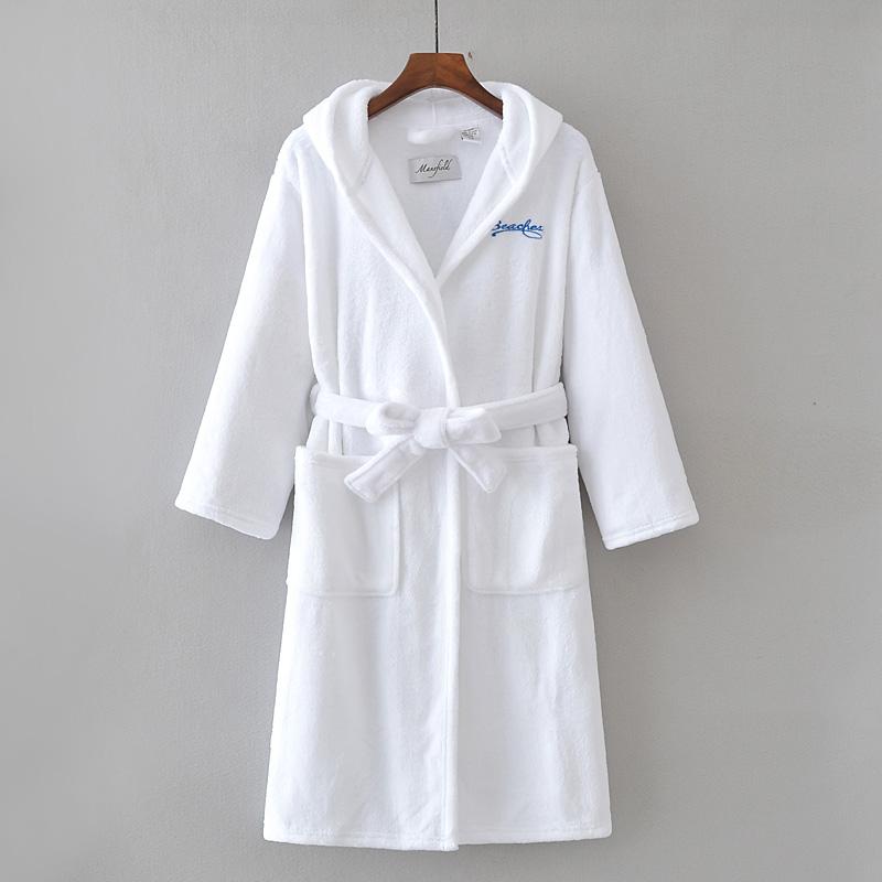 原单浴袍阻燃柔软法兰绒居家服