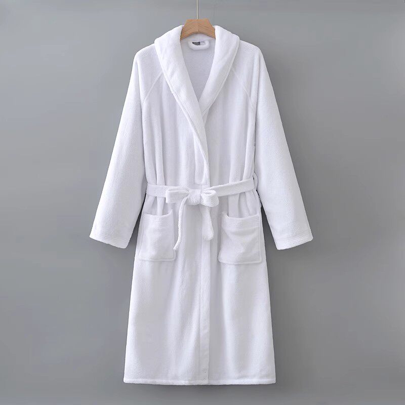 忆睡莲2025冬季新款珊瑚绒睡袍纯色浴袍宽松浴衣男加长加大家居服,女士内衣/男士内衣/家居服,睡袍/浴袍,淘宝优惠券,粉丝福利购,淘宝优惠卷