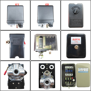 空压机启动器 气泵自动压力控制器 精品空压机配件气压开关 卧式