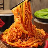 无骨鸡爪 贡菜川香红油地道川味香辣毛肚贡菜双拼三拼即食 千层肚