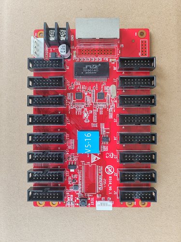 LED显示屏控制卡灰度全彩接收卡HD-R516T  V-516  R516