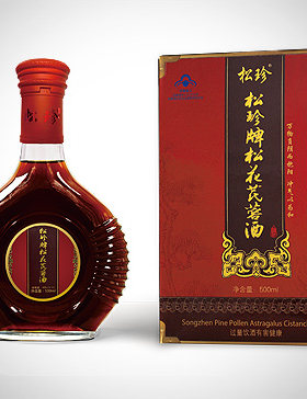 国珍松珍松花芪蓉酒 500ml 原装正品专柜现货
