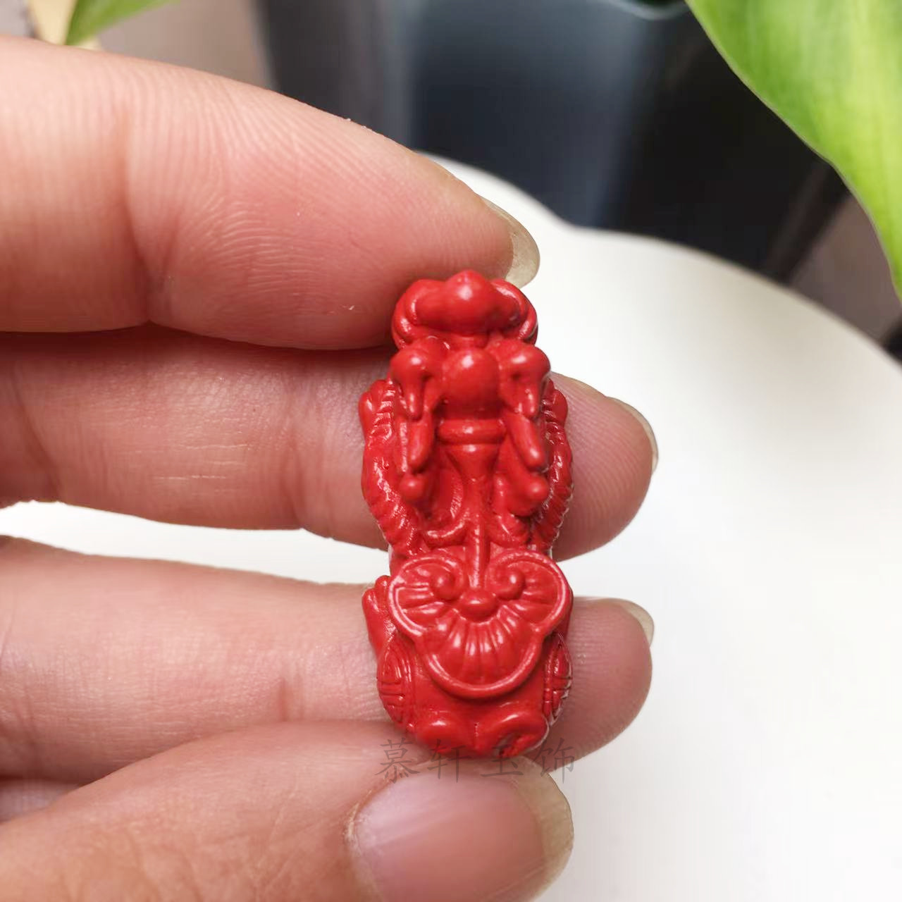 朱砂如意貔貅配件手工DIY饰品