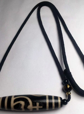 藏传玛瑙宝瓶天珠民族风复古天眼珠挂饰男女情侣项链锁骨链毛衣链