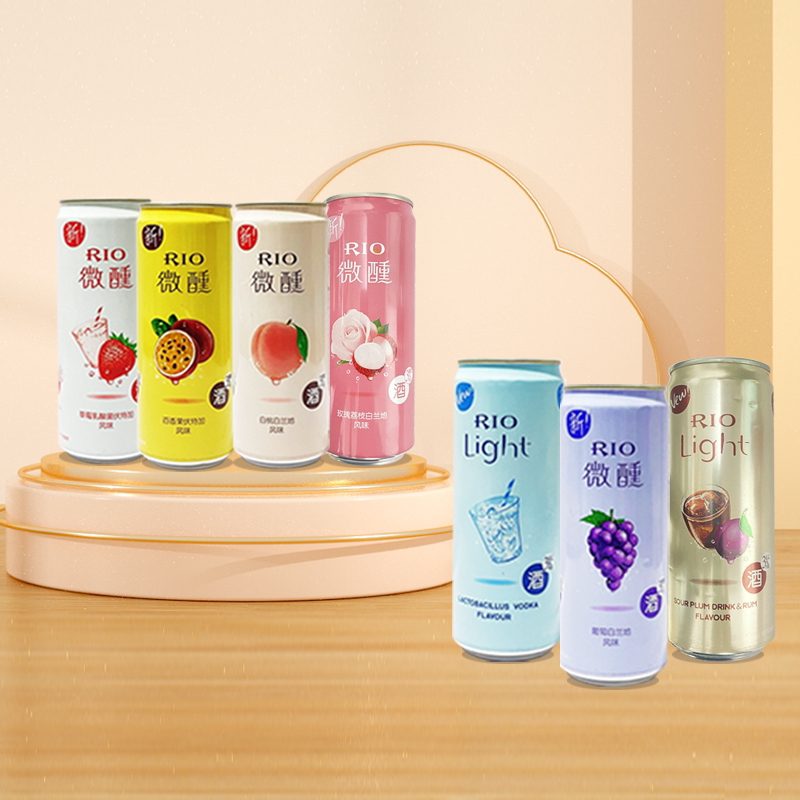 rio微醺锐澳预调鸡尾酒冬季新年兔子品限定小美好低度甜果酒330ml