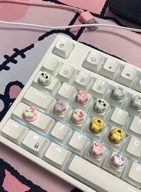 被问一天的美甲打字神器键盘贴