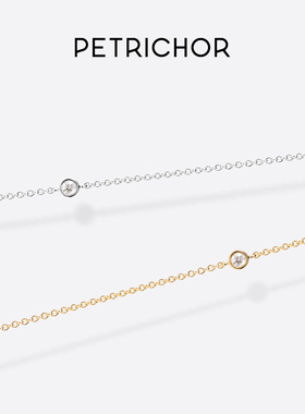 PETRICHOR® ESSENTIAL系列 18K金钻石手链