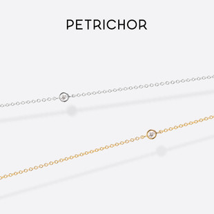 PETRICHOR® ESSENTIAL系列 18K金钻石手链