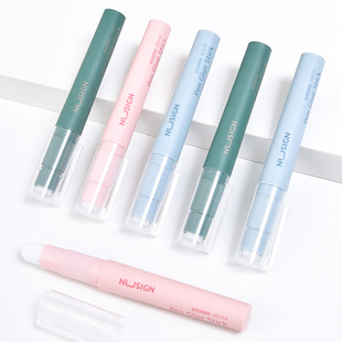 NUSIGN得力纽赛笔型固体胶棒替芯便携细节粘贴票据Pen Stick Glue