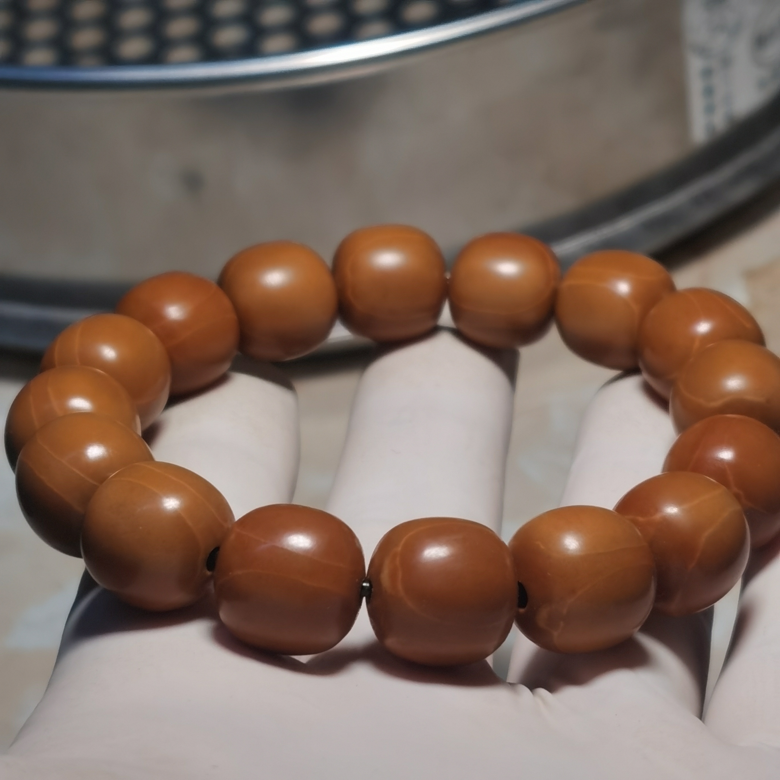 新款橄榄核全品精工老型珠男女