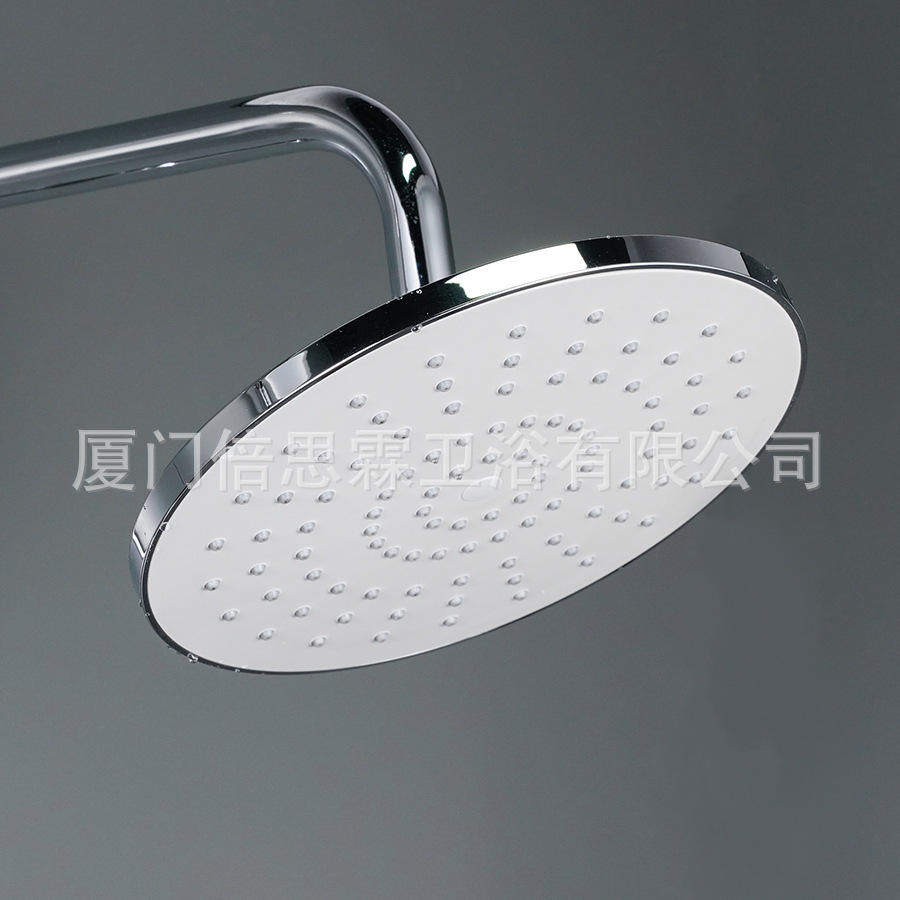 顶喷花洒9寸ABS电镀圆形喷头家用顶部淋浴洗澡器莲蓬头卫浴配件