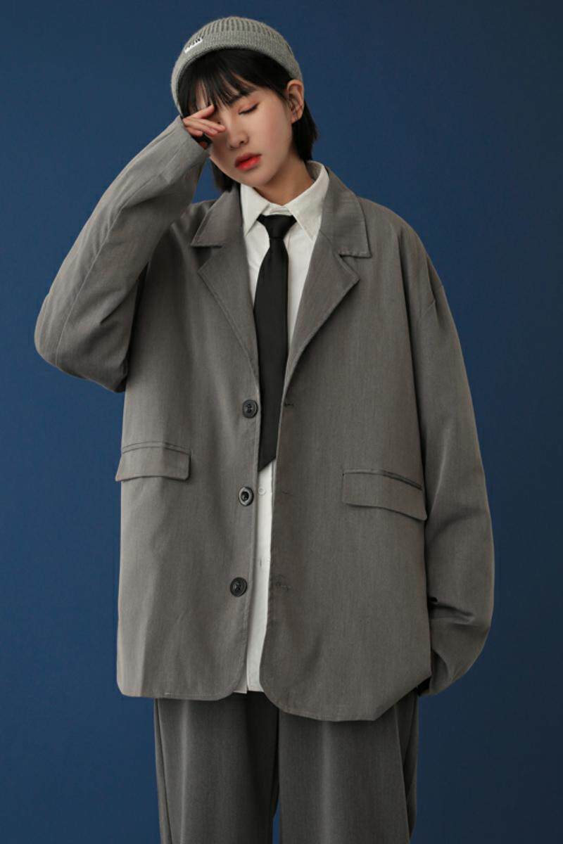 2021春新款中性风情侣韩版学院风休闲西服外套XZ-221-1-XF451,男装西服,星座221-1