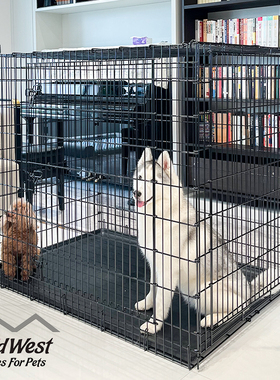 中西Midwest超大型双门狗笼子加粗加重大丹巨贵杜宾