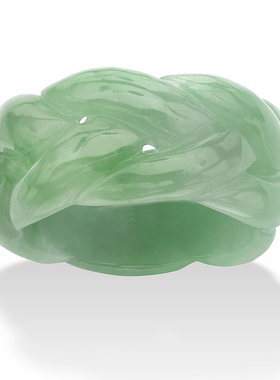 翡翠编织复古女士戒指美国代购