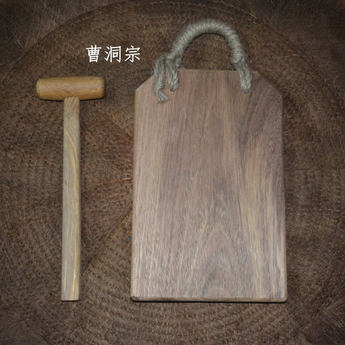 禅宗丛林寺院夜巡板 临济沩仰法眼云门曹洞五家钟板 南安菩提工艺