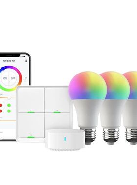 博联魔法家SKE26/27全屋智能照明套装RGB灯泡控制面板灯智能控制