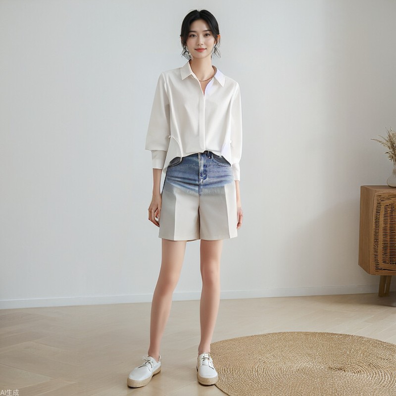 厂家直销白衬衫女长袖高级感通勤百搭上衣2025秋简约别致纯棉