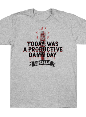 美剧周边The Walking Dead 行尸走肉 negan 尼根T恤 短袖 男女