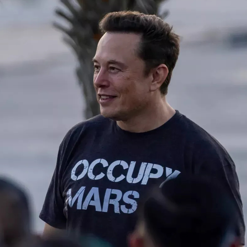 埃隆马斯克同款短袖Occupy Mars占领火星T恤男女科技 SpaceX衣服