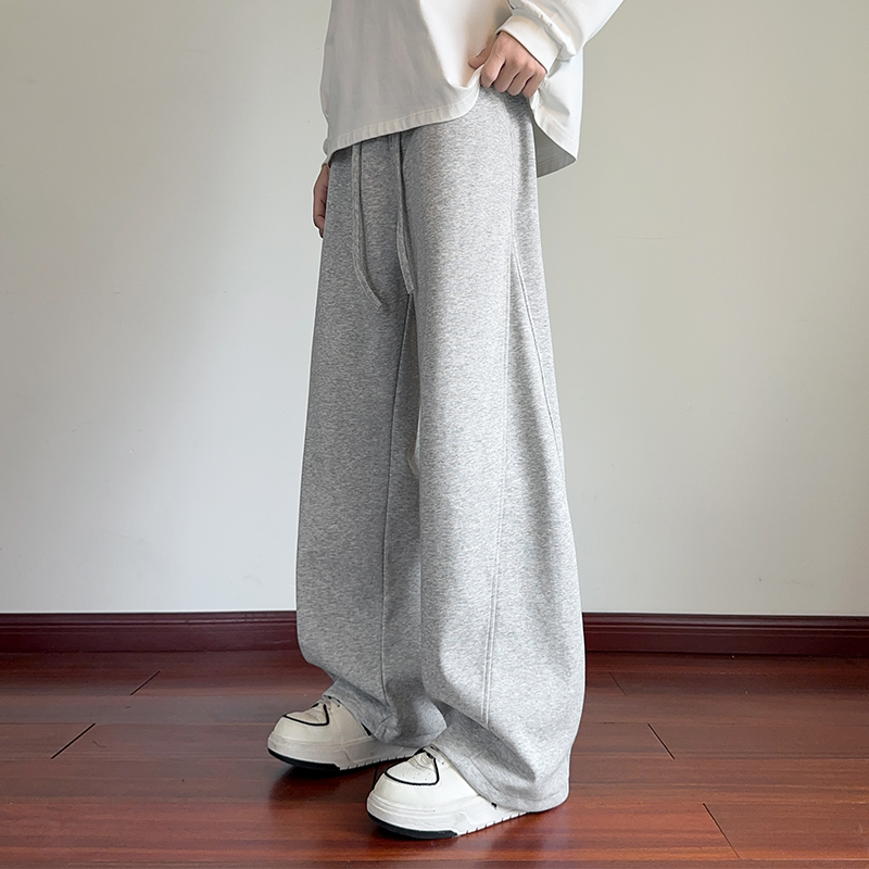 美式弯刀直筒裤宽松休闲时尚长裤