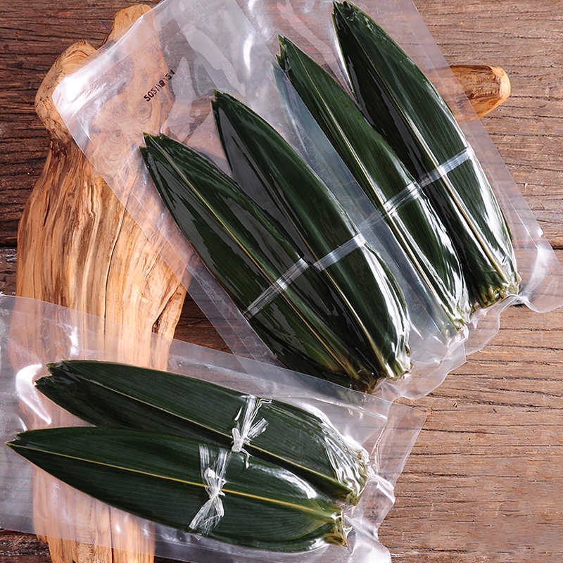 刺身摆盘装饰绿色竹叶创意点缀盘饰小摆件叶子装饰树叶