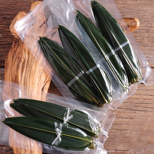 刺身摆盘装饰绿色竹叶创意点缀盘饰小摆件叶子装饰树叶