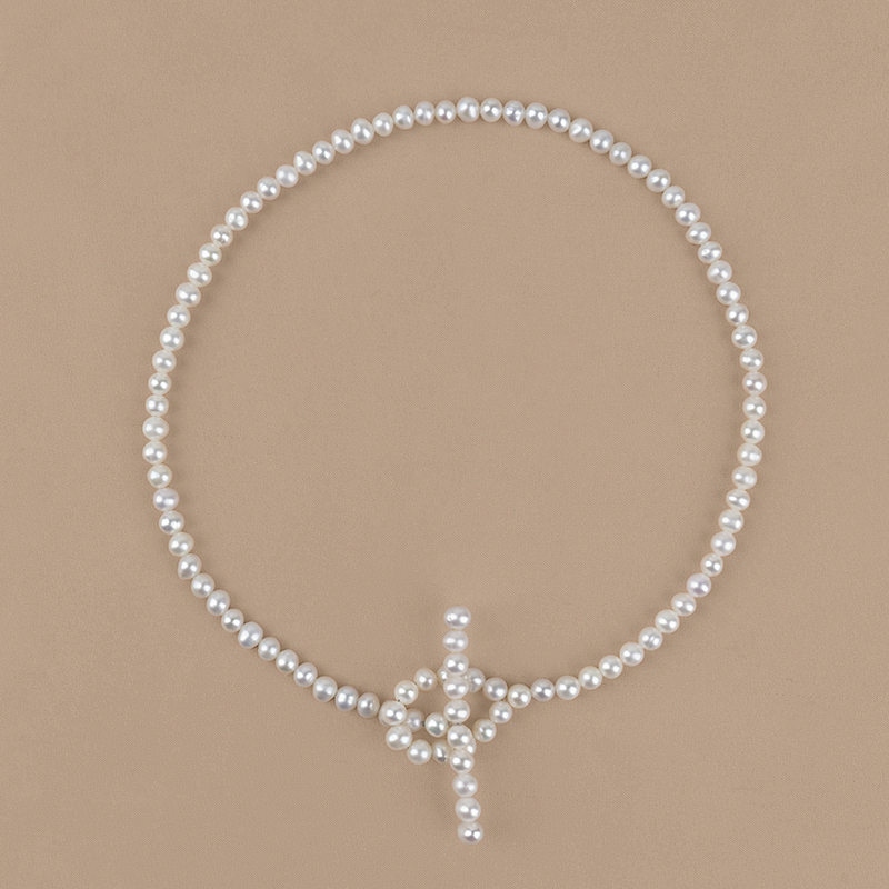 丹姐天然淡水珍珠项链ins风格女