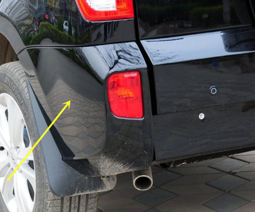 奇瑞瑞虎保险后保包角新瑞虎后包角 瑞虎3后保险杠左右后包角