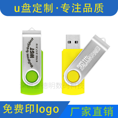 经典款式优盘8GB可印logo