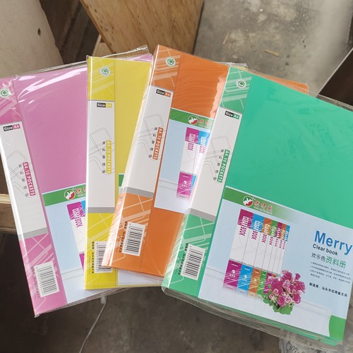 A4透明插页10页多层资料册