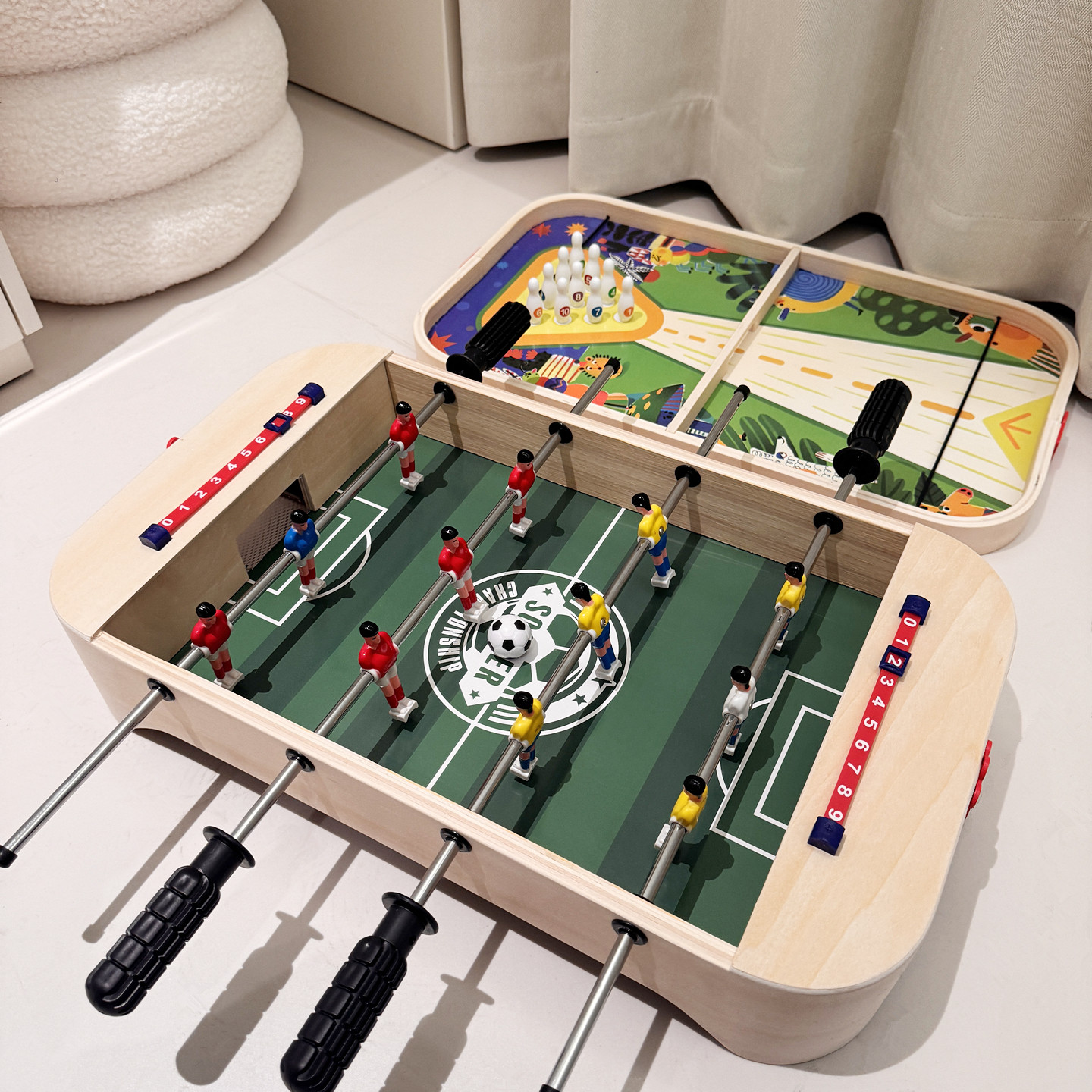 儿童玩具男孩桌上足球亲子互动桌面双人对战桌游益智生日新年礼物,玩具/童车/益智/积木/模型,儿童桌面游戏类,淘宝优惠券,粉丝福利购,淘宝优惠卷