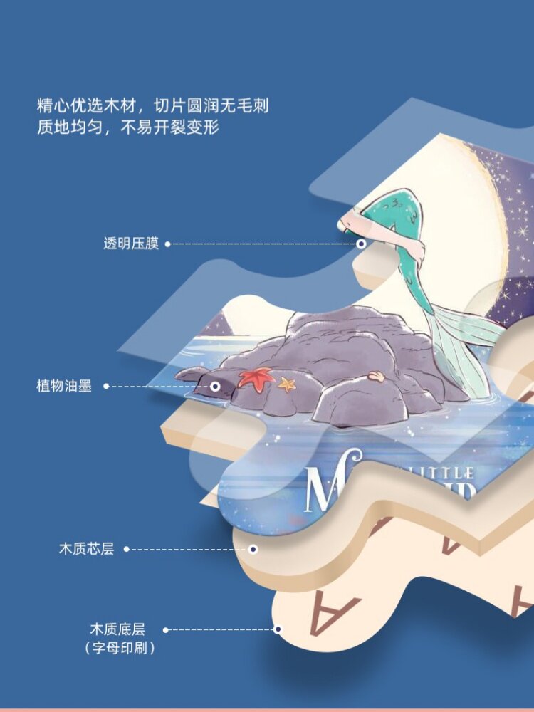 냉동 퍼즐 철 상자 어린이 교육 장난감 소년과 소녀를위한 500 조각 공주 퍼즐 장난감 선물