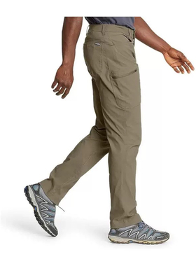 凤凰花开 艾迪鲍尔Eddie Bauer男户外保暖加绒工装裤牛仔裤