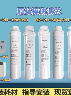 净水器原装模块滤芯QR-RU-506A/RU-504A模块式QR-RU05A/DRO反渗透