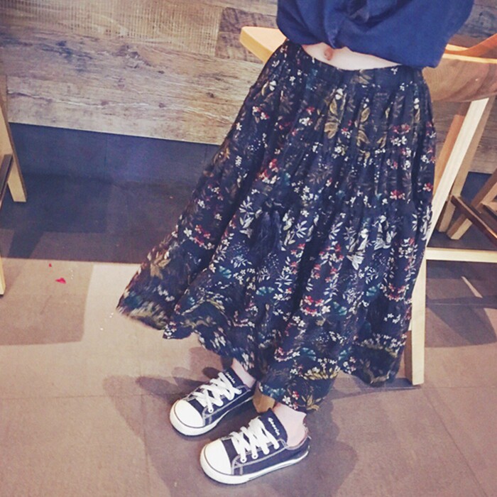 Jupe fillette en Toile de coton - Ref 2050262 Image 1