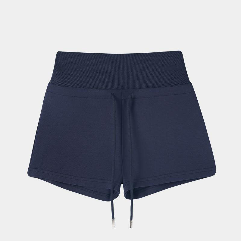 高腰高弹户外运动短裤夏季休闲抽绳透气舒适弹力罗纹瑜伽健身裤,运动服/休闲服装,运动中长裤／短裤,淘宝优惠券,粉丝福利购,淘宝优惠卷