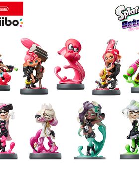 正版amiibo手办任天堂喷射战士