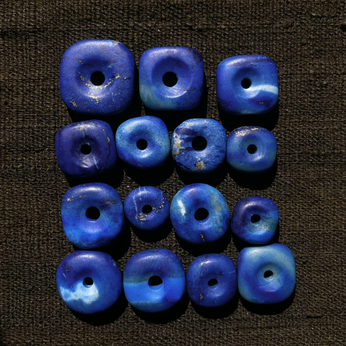 SMeAmo原矿天然阿富汗老矿青金石散珠中大号藏扣子DIY手工配件,饰品/流行首饰/时尚饰品新,DIY配件,淘宝优惠券,粉丝福利购,淘宝优惠卷