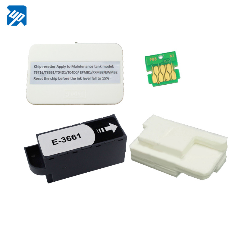 T3661适用爱普生XP8500 XP-8600 XP8605 XP-8700废墨仓维护箱芯片