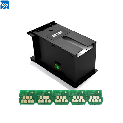 兼容EPSON T3180 T5180 T3180D T2100 T3100维护箱芯片废墨仓芯片